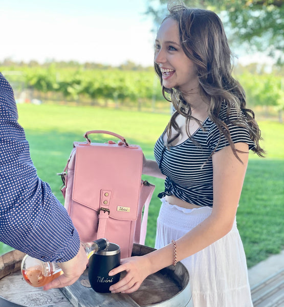 Picnic Wine Bag Gift for Her Perfect Mother's Day Gift